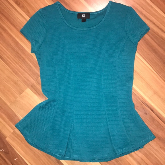 Iz Byer Tops - IZ byer, turquoise blouse, size small